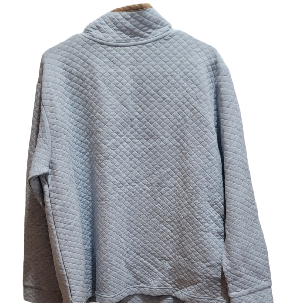 Koolaburra By UGG womens size large blue and tan pullover sweatshirt - Picture 2 of 4